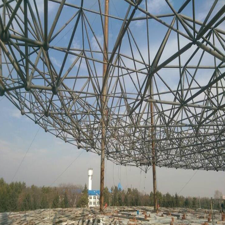 阿尔山球形网架钢结构施工方案
